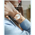 Hot Sale Top Brand Women's Mechanical Watch with Rhinestone Ceramics Stainless Steel Band Crazy Watches Automatic Ladies Watch